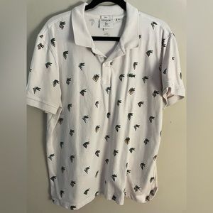 LACOSTE - collab Lacoste X Jean-Michel Tixier - polo shirt - unisex XL